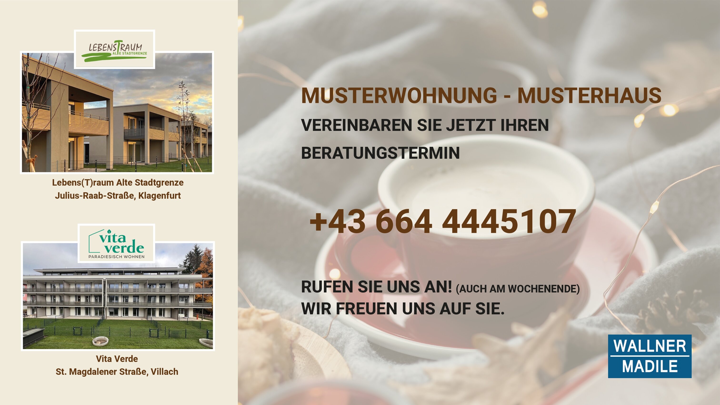 Wohnung zum Kauf provisionsfrei 471.000 € 4 Zimmer 110,4 m²<br/>Wohnfläche 2.<br/>Geschoss Julius-Raab Straße St. Peter Klagenfurt(Stadt) 9020