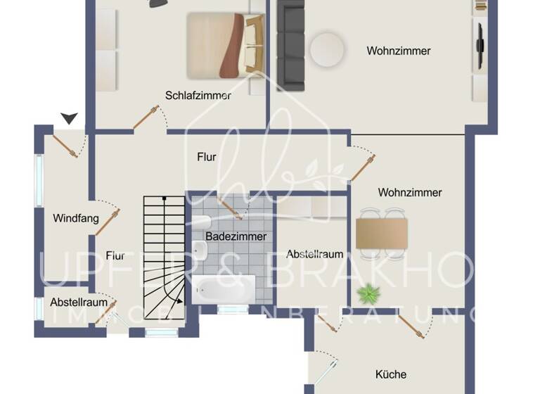 Reihenendhaus zum Kauf provisionsfrei 215.000 € 4 Zimmer 109 m² 449 m² Grundstück Stotternheim Erfurt 99095