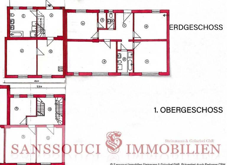 Mehrfamilienhaus zum Kauf 229.000 € 8 Zimmer 244 m² 5.461 m² Grundstück Trieplatz 16845