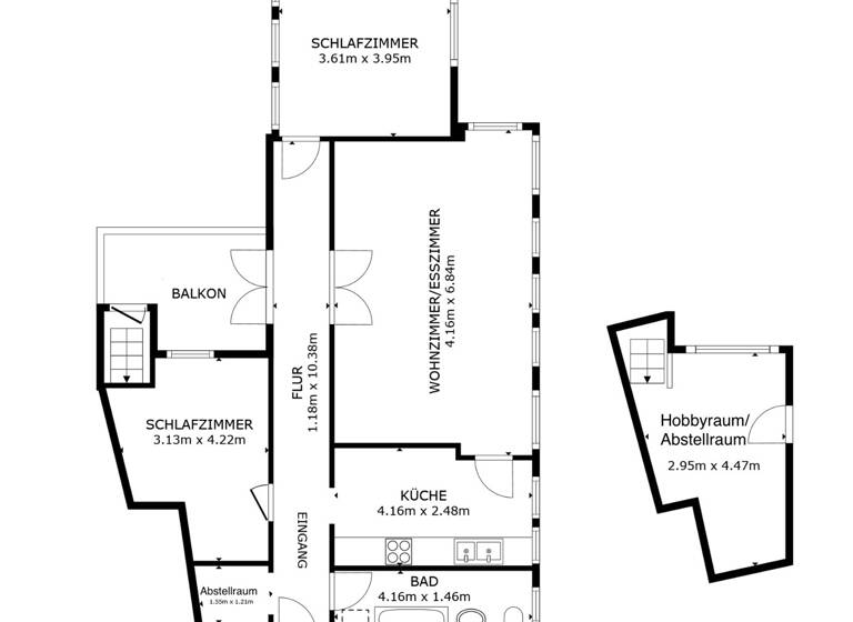 Wohnung zum Kauf 435.000 € 3 Zimmer 81,2 m² 5. Geschoss Neukölln Berlin 12043