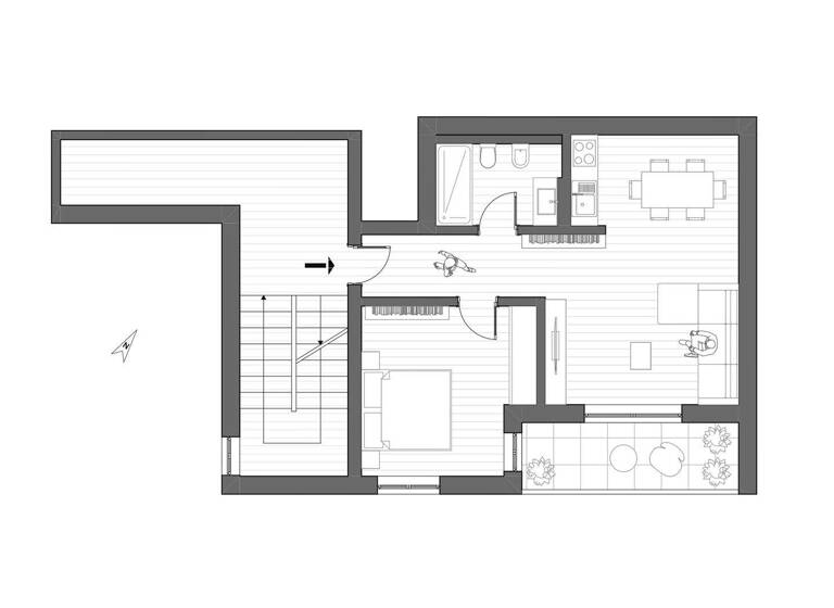 Wohnung zum Kauf 260.000 € 2 Zimmer 42,5 m² 3. Geschoss Hofgasse 23 Latsch 39021