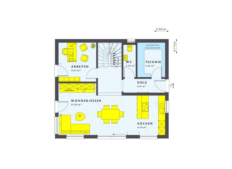 Einfamilienhaus zum Kauf 505.279 € 5 Zimmer 143 m² 418 m² Grundstück Lüttringhausen Remscheid 42899