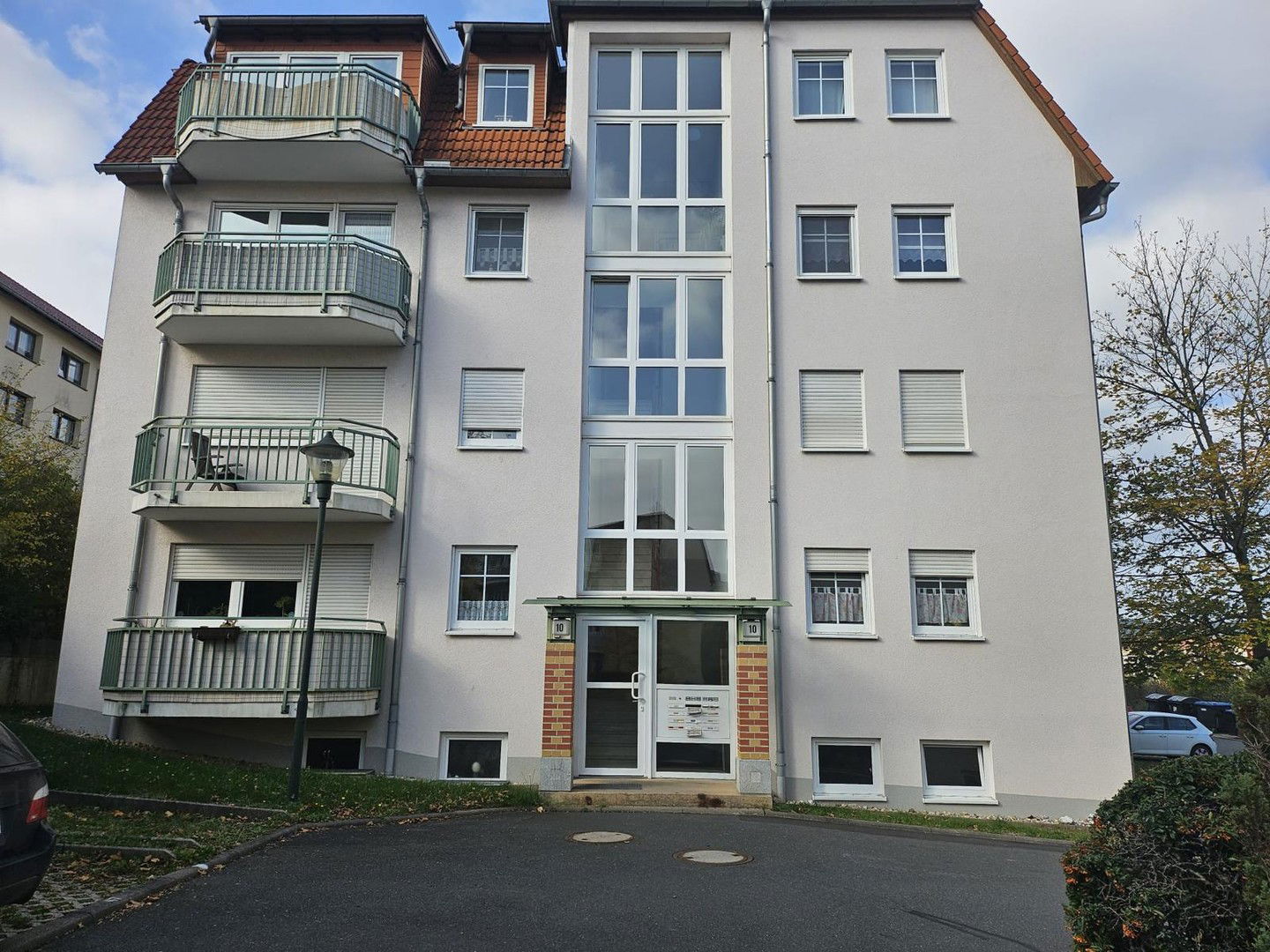 Wohnung zur Miete 295 € 1 Zimmer 38 m²<br/>Wohnfläche EG<br/>Geschoss 01.02.2025<br/>Verfügbarkeit Mittelweg 10 Pößneck,Stadt Pößneck 07381