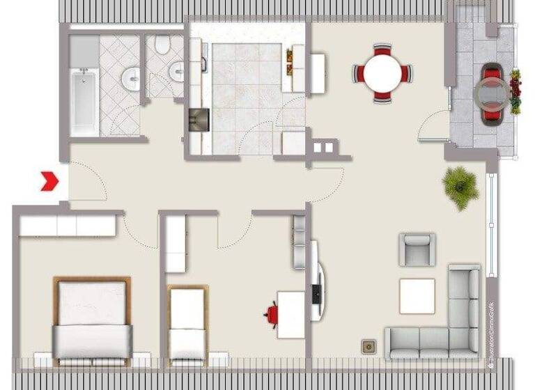 Wohnung zum Kauf 190.000 € 3 Zimmer 78 m² Allmersbach 71573