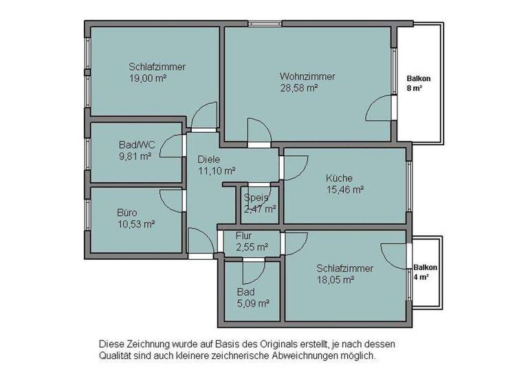 Wohnung zum Kauf provisionsfrei 659.000 € 4 Zimmer 129 m² 1. Geschoss Forststr. 24 Aising Rosenheim 83026