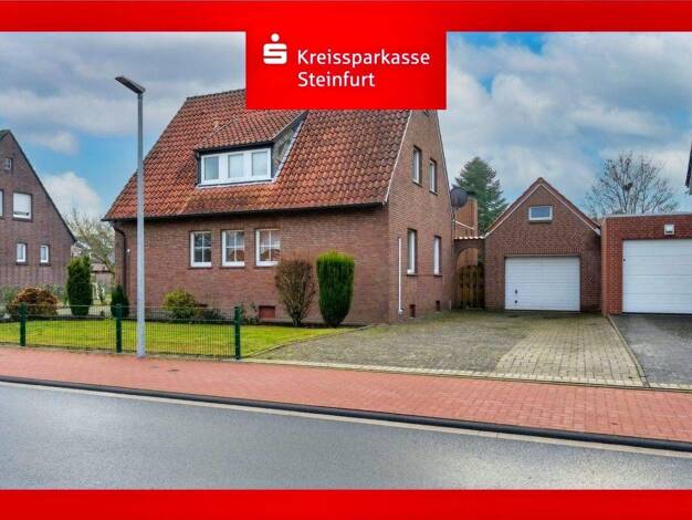 Mehrfamilienhaus zum Kauf 335.000 € 7 Zimmer 129,1 m² 1.049 m² Grundstück frei ab sofort Reckenfeld Greven 48268