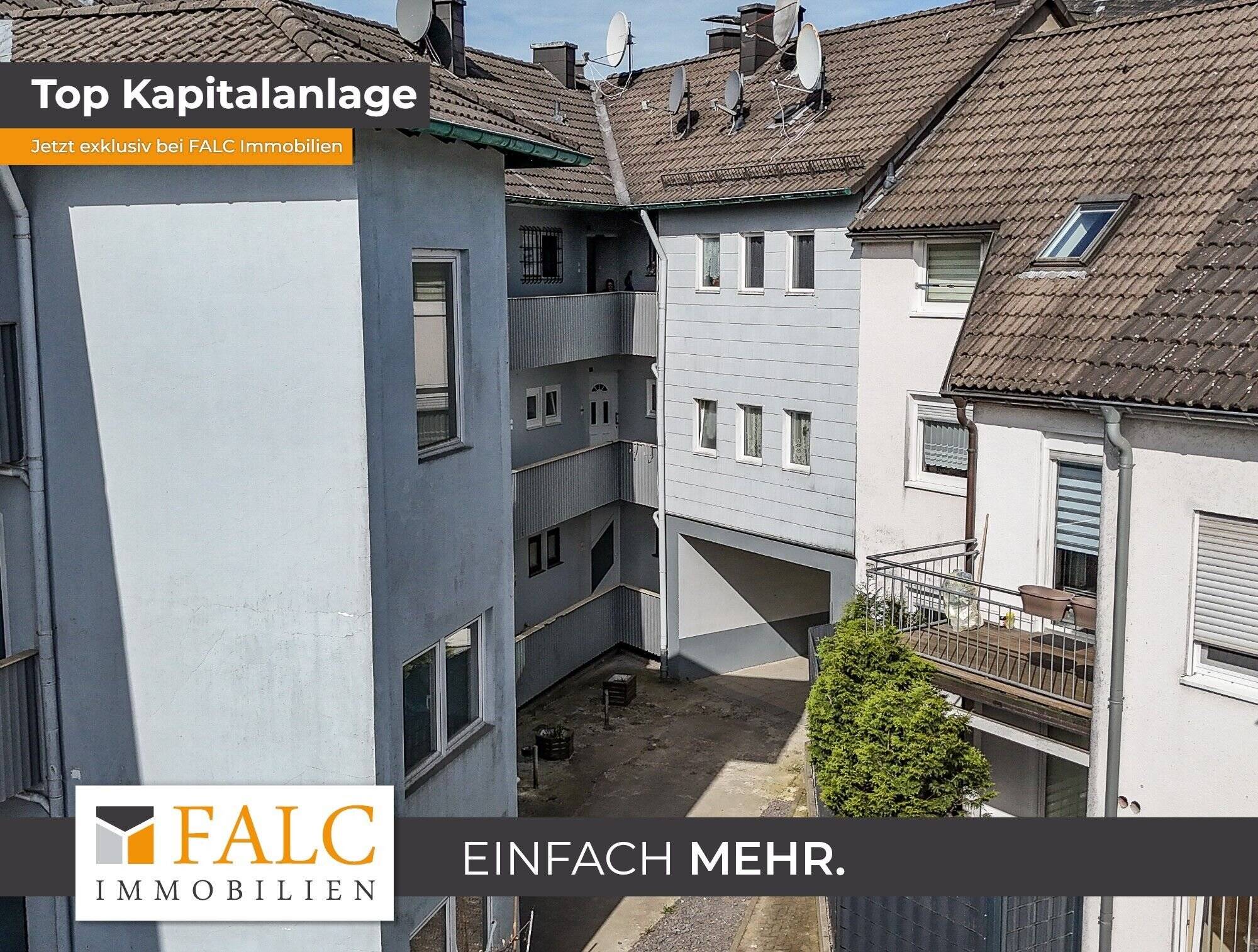 Wohnung zum Kauf provisionsfrei 69.000 € 2 Zimmer 42 m²<br/>Wohnfläche Weststraße 13 Innenstadt Radevormwald 42477
