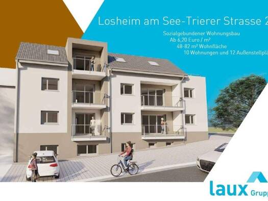 Wohnung zur Miete 343 € 2 Zimmer 51,2 m² Losheim Losheim am See 66679
