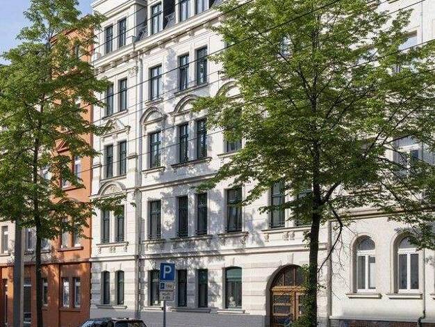 Wohnung zur Miete 1.092 € 4 Zimmer 88,4 m² EG Bornaische Straße 68 Connewitz Leipzig 04277
