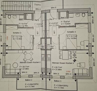 Wohnung zur Miete 750 € 1,5 Zimmer 50 m² Geschoss 1/1 Lampoldshausen Hardthausen am Kocher 74239