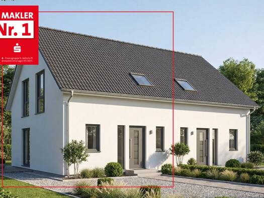 Doppelhaushälfte zum Kauf - Erstbezug provisionsfrei 369.000 € 4 Zimmer 103,6 m² 379 m² Grundstück Werl 59457