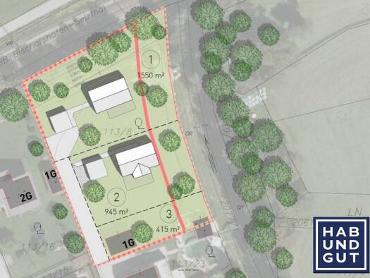 Grundstück zum Kauf 359.100 € 945 m² Grundstück Aich 8966