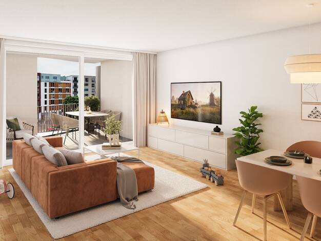 Wohnung zum Kauf - Erstbezug provisionsfrei 494.500 € 2,5 Zimmer 70,9 m² Geschoss 2/6 Schützenplatz Wilsdruffer Vorstadt/Seevorstadt-West Ortsamtsbereich Altstadt 01067