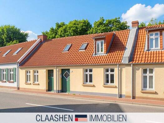 Reihenmittelhaus zur Miete 525 € 2 Zimmer 64 m² 1 m² Grundstück Norden 26506