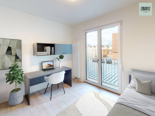 Wohnung zur Miete 545 € 1 Zimmer 25 m² 1. Geschoss frei ab sofort Stephanstraße 7 St Peter Nürnberg 90478