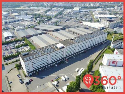 Lagerhalle zur Miete provisionsfrei 6,50 € 106 m² Lagerfläche Adam-Opel-Straße 7-11 Fechenheim Frankfurt am Main 60386