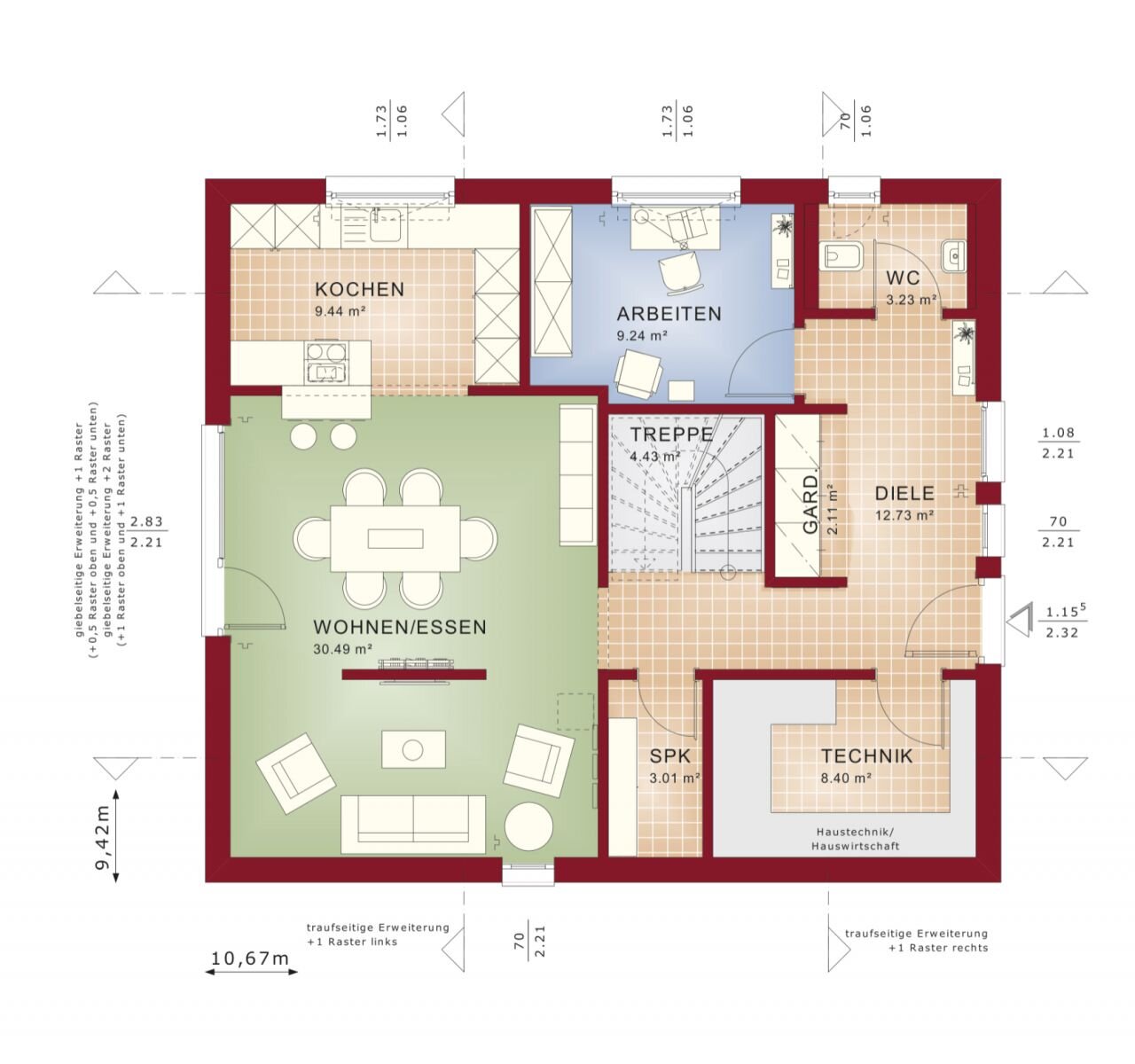 Einfamilienhaus zum Kauf provisionsfrei 501.101 € 5 Zimmer 164,6 m²<br/>Wohnfläche 2.019 m²<br/>Grundstück Nunkirchen Wadern 66687