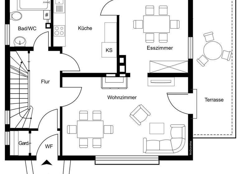 Einfamilienhaus zum Kauf 449.000 € 6,5 Zimmer 119 m² 959 m² Grundstück Langendreer Bochum 44892