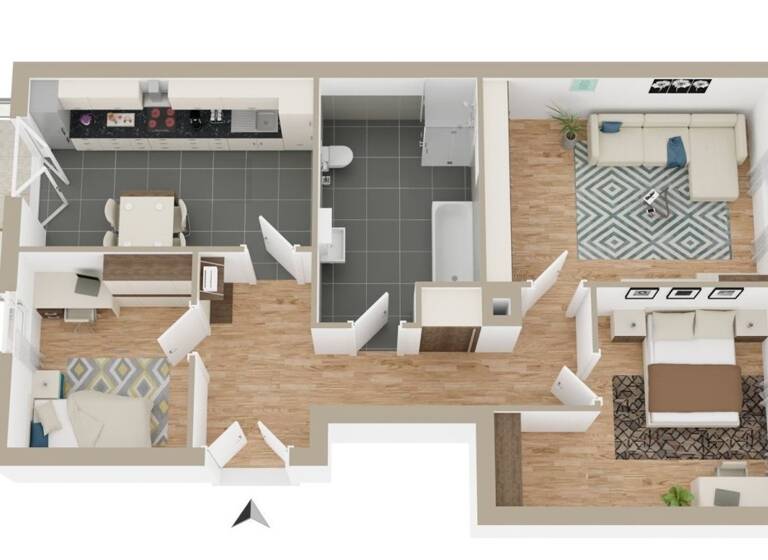 Wohnung zum Kauf provisionsfrei 285.750 € 3 Zimmer 78,3 m²<br/>Wohnfläche 4.<br/>Geschoss 01.06.2025<br/>Verfügbarkeit Rückertstraße 20 Innere Altstadt Dresden / Trachau 01127