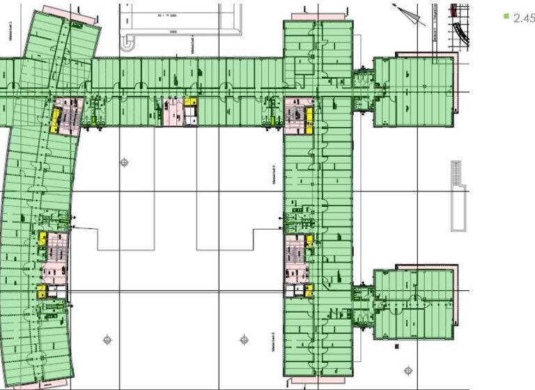 Bürofläche zur Miete provisionsfrei 12,50 € 2.450 m² Bürofläche teilbar ab 200 m² Torgauer Straße 233 Schönefeld-Ost Leipzig 04347