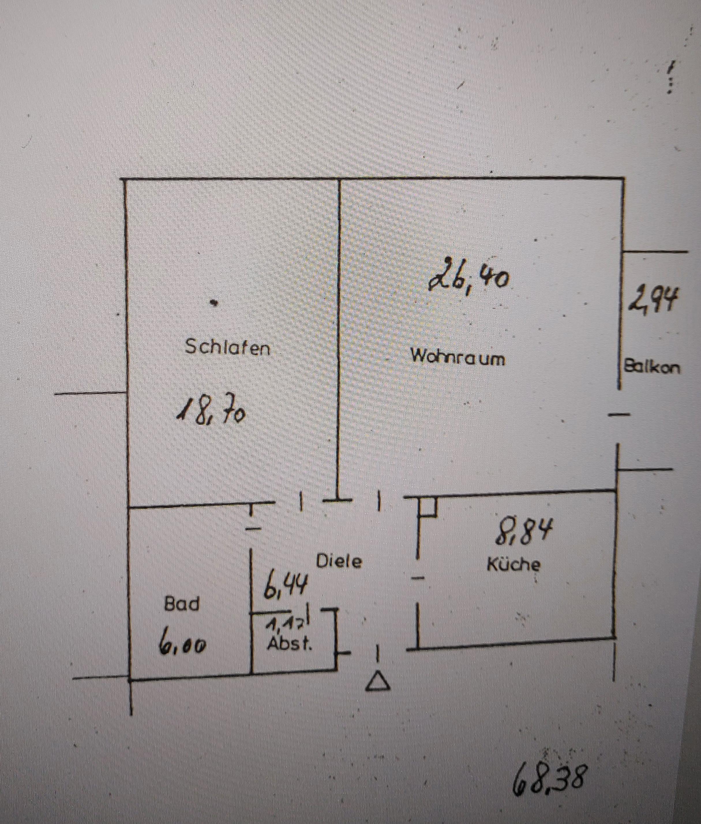 Wohnung zum Kauf 129.000 € 2 Zimmer 68 m²<br/>Wohnfläche 1.<br/>Geschoss ab sofort<br/>Verfügbarkeit Ahrensbök Ahrensbök 23623