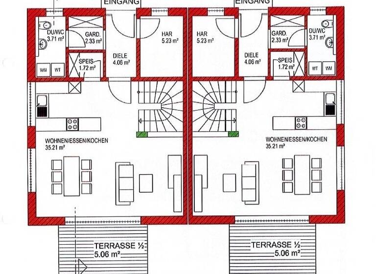 Doppelhaushälfte zum Kauf provisionsfrei 515.400 € 5 Zimmer 126 m² 254 m² Grundstück Lauingen 89415