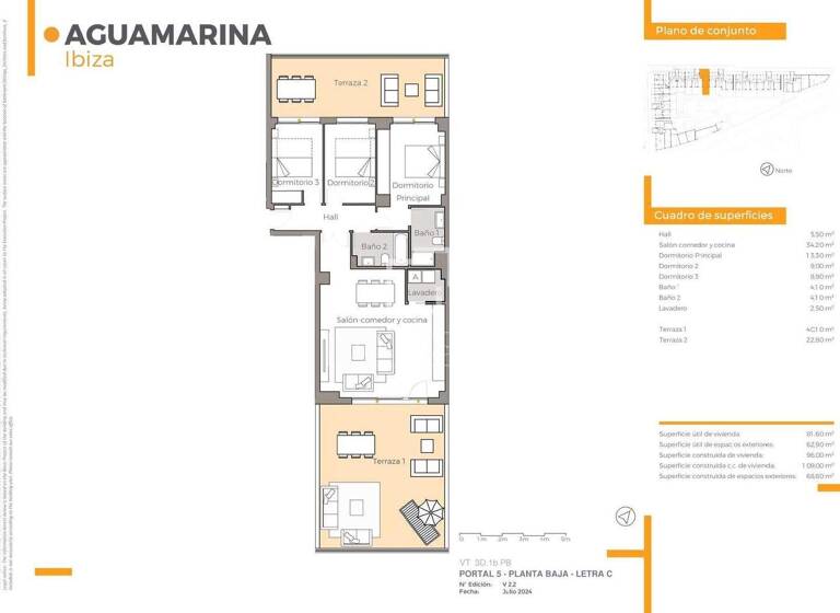 Wohnung zum Kauf 707.900 € 109 m² Ibiza 07800