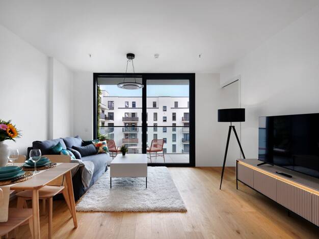 Wohnung zur Miete 2.200 € 2 Zimmer 51,9 m² frei ab sofort Gallus Frankfurt am Main 60327