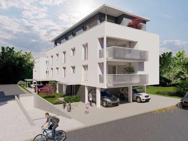 Wohnung zum Kauf - Neubau provisionsfrei 566.000 € 4 Zimmer 103 m² EG Hellbergstraße 8 Brombach Lörrach 79541