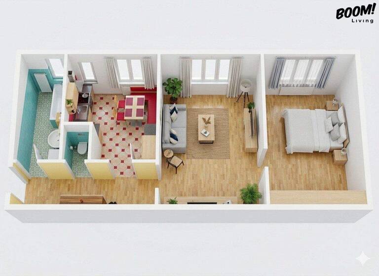 Wohnung zum Kauf 295.000 € 2 Zimmer 62,7 m² 4. Geschoss Wien 1040