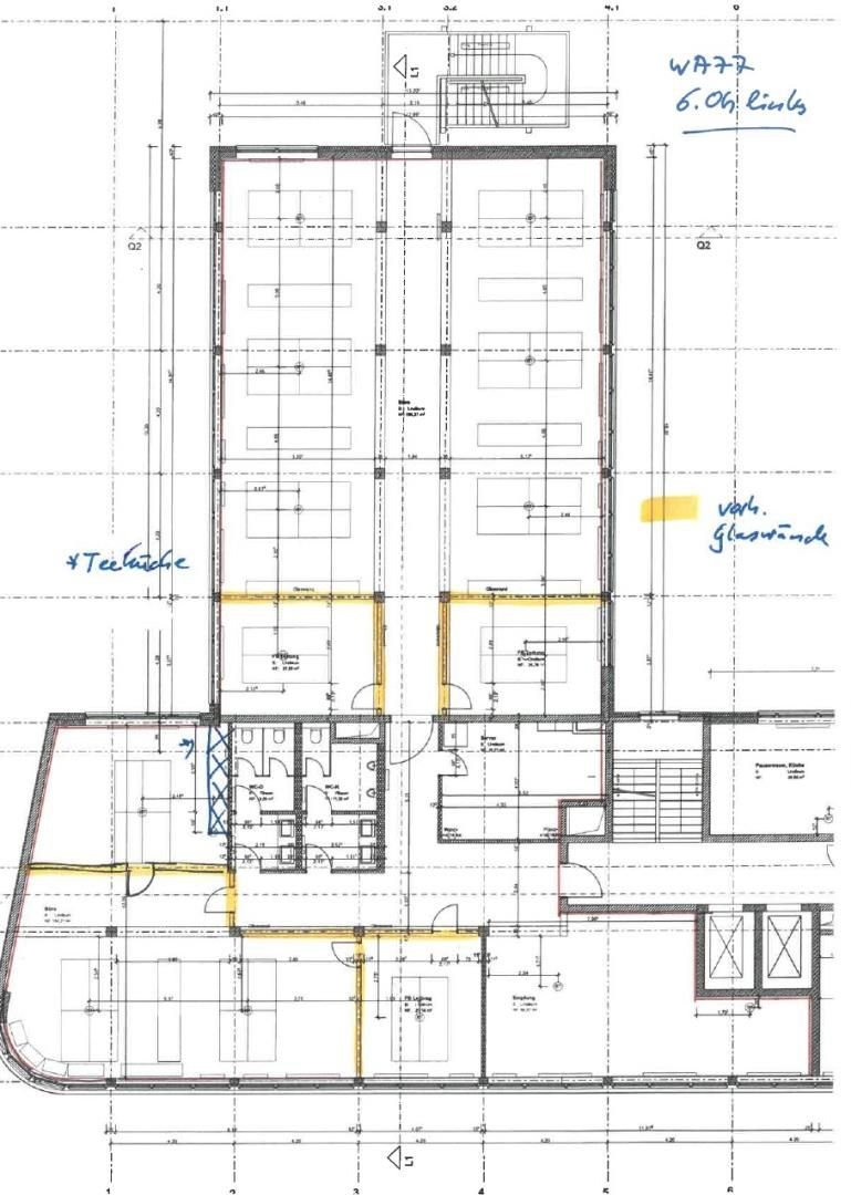 Bürofläche zur Miete 18,75 € 520 m²<br/>Bürofläche ab 520 m²<br/>Teilbarkeit Wandsbek Hamburg 22041