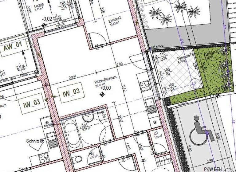 Wohnung zum Kauf - Erstbezug provisionsfrei 319.818 € 3 Zimmer 66,2 m² EG Steyr 4400