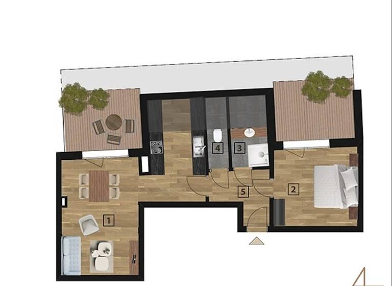 Wohnung zum Kauf - Erstbezug 345.000 € 2 Zimmer 57,3 m² Wien 1110