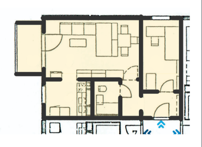 Wohnung zur Miete 460 € 2 Zimmer 47 m² frei ab 01.06.2026 Gispersleben Erfurt 99092