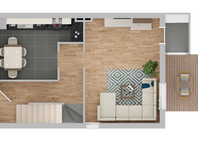 Doppelhaushälfte zum Kauf 289.900 € 4 Zimmer 112 m² 414 m² Grundstück Lüttringhausen Remscheid 42899