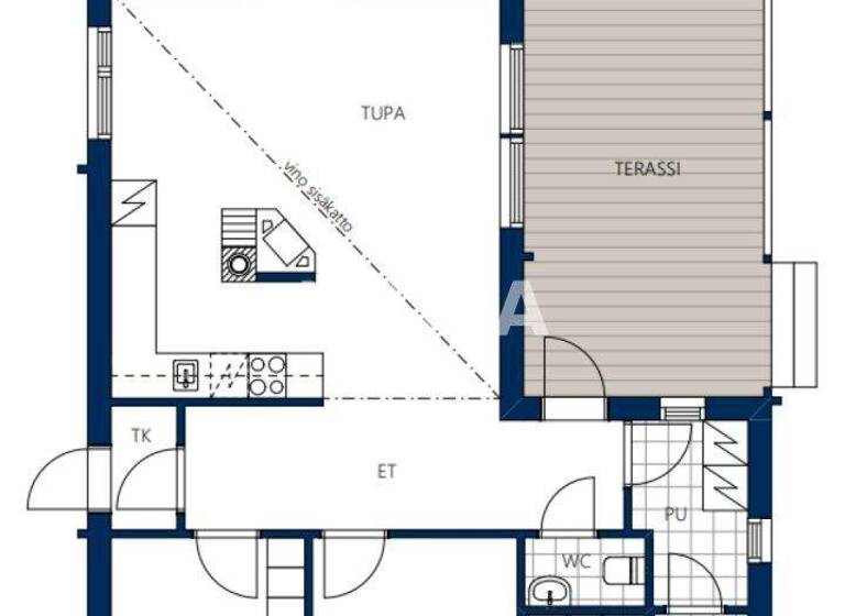 Haus zum Kauf 239.000 € 3 Zimmer 77,5 m² 1.900 m² Grundstück Keksikuja 5 Kolari 95900