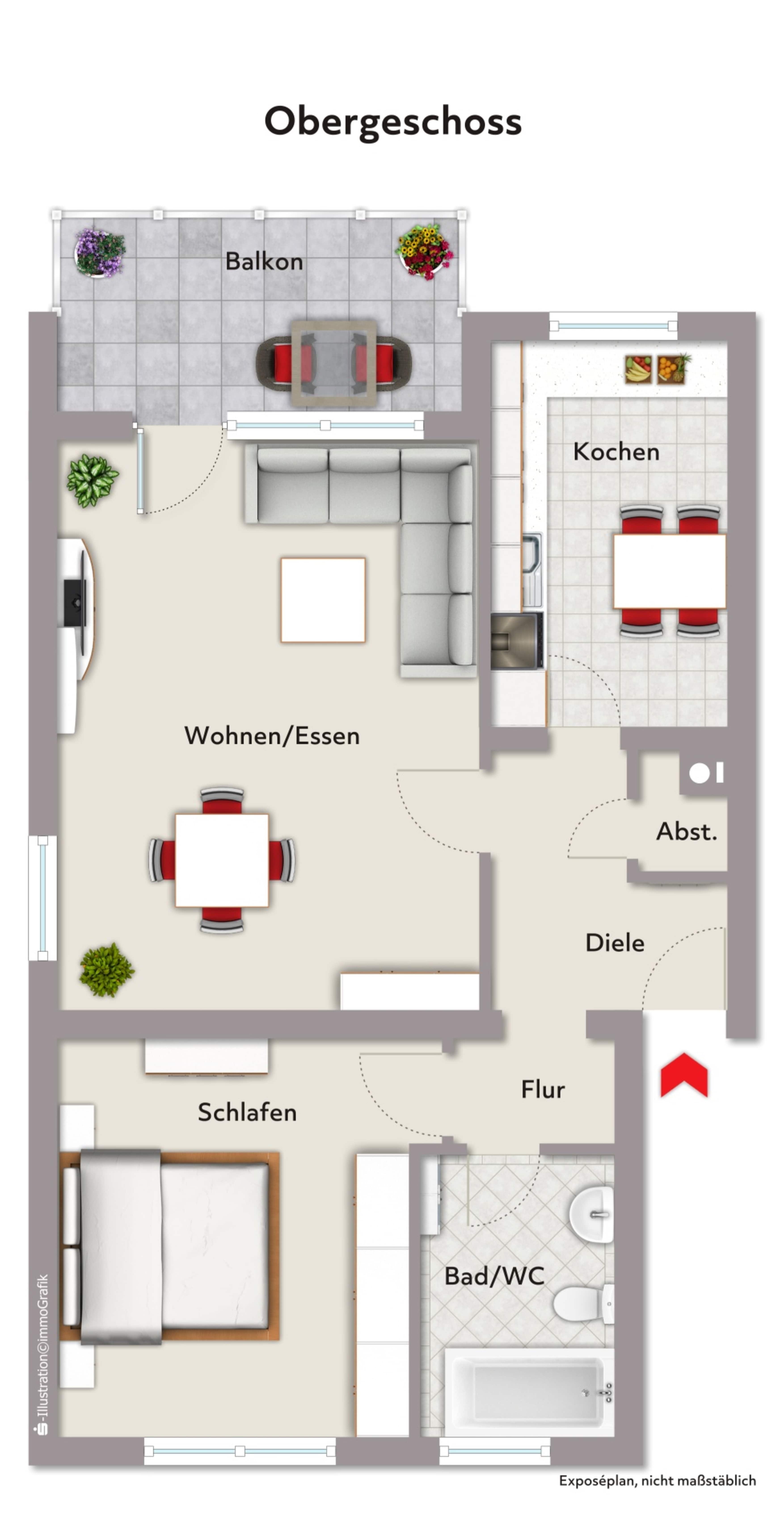 Wohnung zum Kauf 168.000 € 2 Zimmer 70 m²<br/>Wohnfläche Straßbessenbach Bessenbach 63856