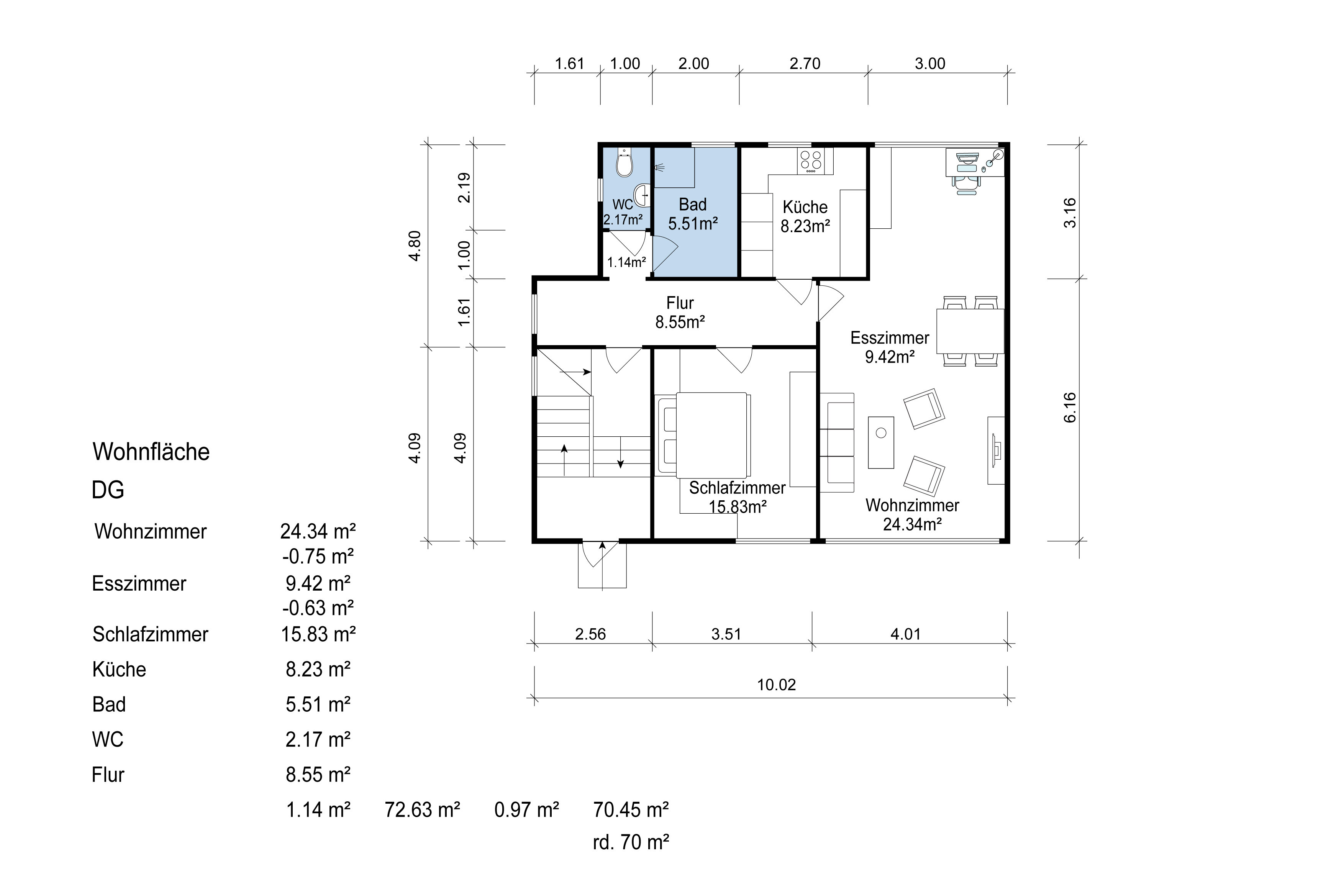 Wohnung zum Kauf provisionsfrei 209.000 € 3 Zimmer 70 m²<br/>Wohnfläche 3.<br/>Geschoss ab sofort<br/>Verfügbarkeit Grundschule Martin 1 Andernach 56626