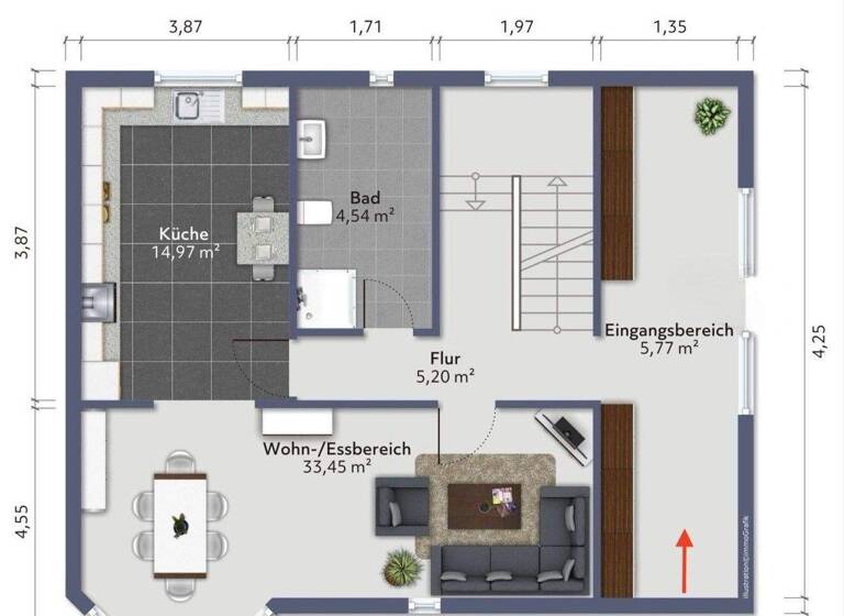 Einfamilienhaus zum Kauf 379.000 € 5 Zimmer 180 m² 1.205 m² Grundstück Weiskirchen 66709