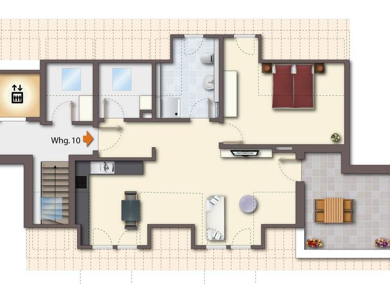 Wohnung zum Kauf provisionsfrei 485.900 € 2 Zimmer 73,3 m² 2. Geschoss Franzosenweg 2 Tennenlohe Erlangen 91058
