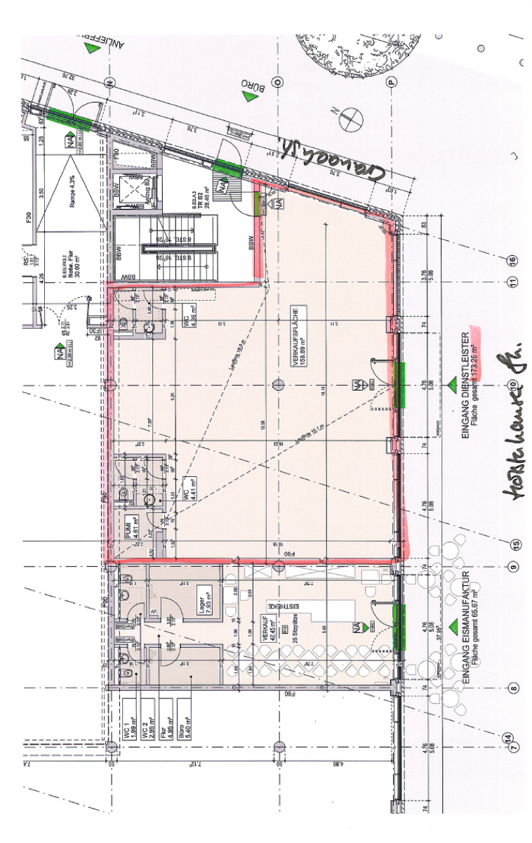 Ladenfläche zur Miete 20 € 173 m²<br/>Verkaufsfläche ab 173 m²<br/>Teilbarkeit Holsterhausen Essen 45147