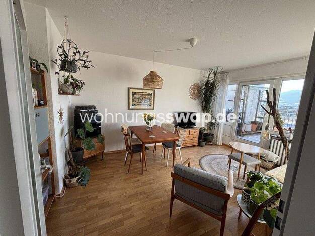 Studio zur Miete Tauschwohnung 600 € 2 Zimmer 54 m² 9. Geschoss Haslach Freiburg im Breisgau 79115
