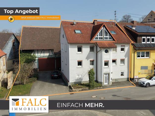 Mehrfamilienhaus zum Kauf 400.000 € 9 Zimmer 279 m² 655 m² Grundstück Oberwittstadt Ravenstein 74747