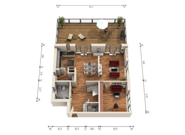 Penthouse zum Kauf 1.289.000 € 6 Zimmer 272 m² Geismar Göttingen 37085