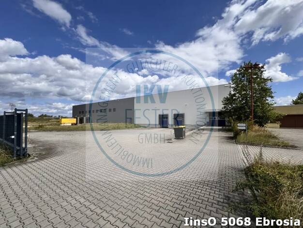 Lagerhalle zur Versteigerung 4.000 m² Lagerfläche teilbar ab 4.000 m² Delitzsch Delitzsch 04509