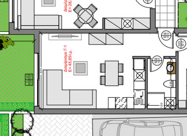 Studio zum Kauf 124.000 € 2 Zimmer 46 m² EG Chalkidiki