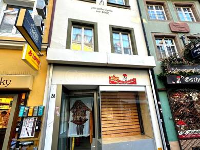 Laden zum Kauf 860.000 € 125 m² Verkaufsfläche Rathausgasse 28 Altstadt Freiburg im Breisgau 79098