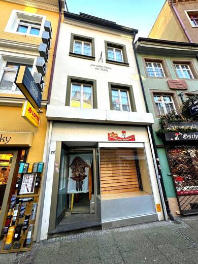 Laden zum Kauf 860.000 € 125 m² Verkaufsfläche Rathausgasse 28 Altstadt Freiburg im Breisgau 79098