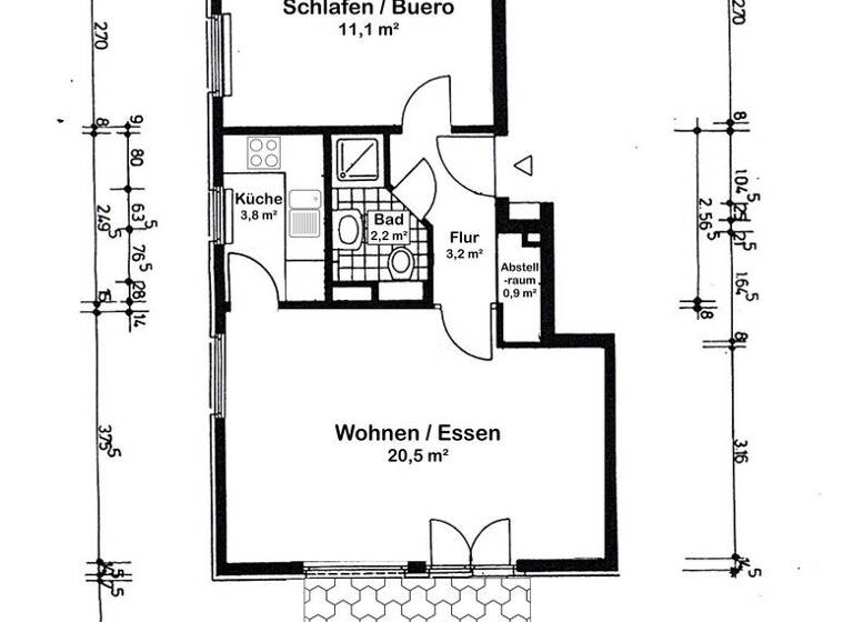 Terrassenwohnung zum Kauf provisionsfrei 279.900 € 2 Zimmer 45 m² EG Poing 85586