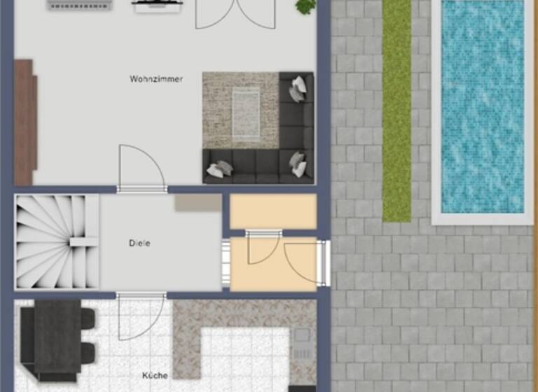 Doppelhaushälfte zum Kauf 618.000 € 6 Zimmer 145 m² 542 m² Grundstück Edling 83533